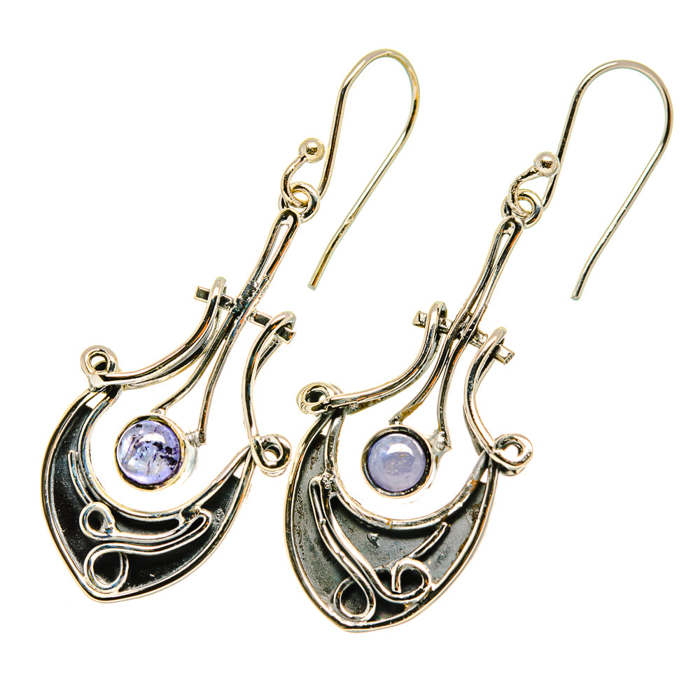 Tanzanite Earrings handcrafted by Anasilvercos - EARR418599
