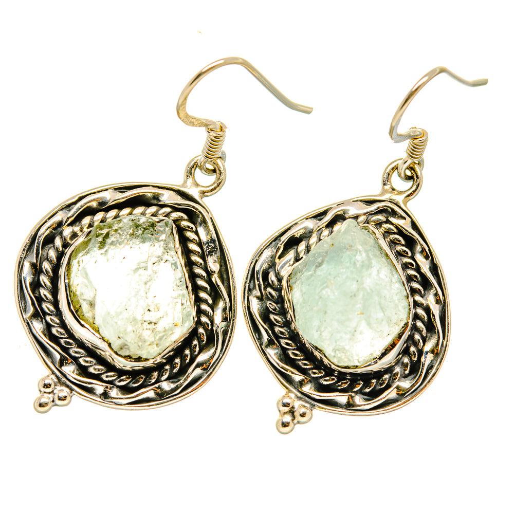 Aquamarine Earrings handcrafted by Anasilvercos - EARR418608
