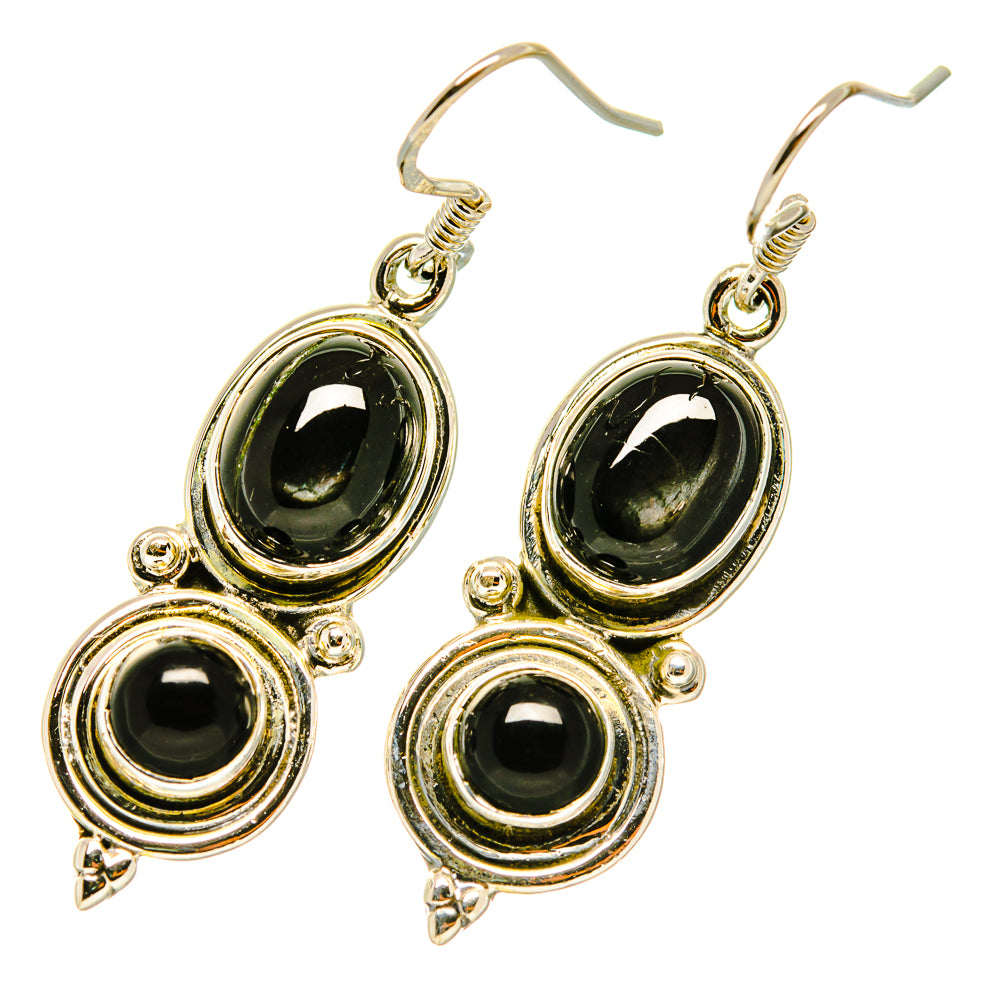 Star Diopside Earrings handcrafted by Anasilvercos - EARR418623