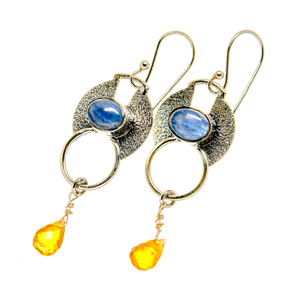 Kyanite Earrings handcrafted by Anasilvercos - EARR418630