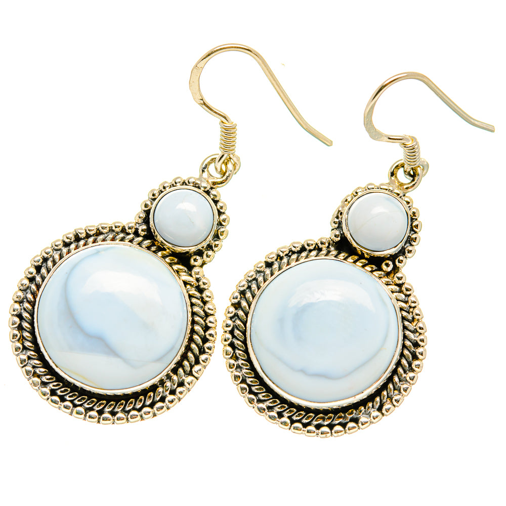 Owyhee Opal Earrings handcrafted by Anasilvercos - EARR418641