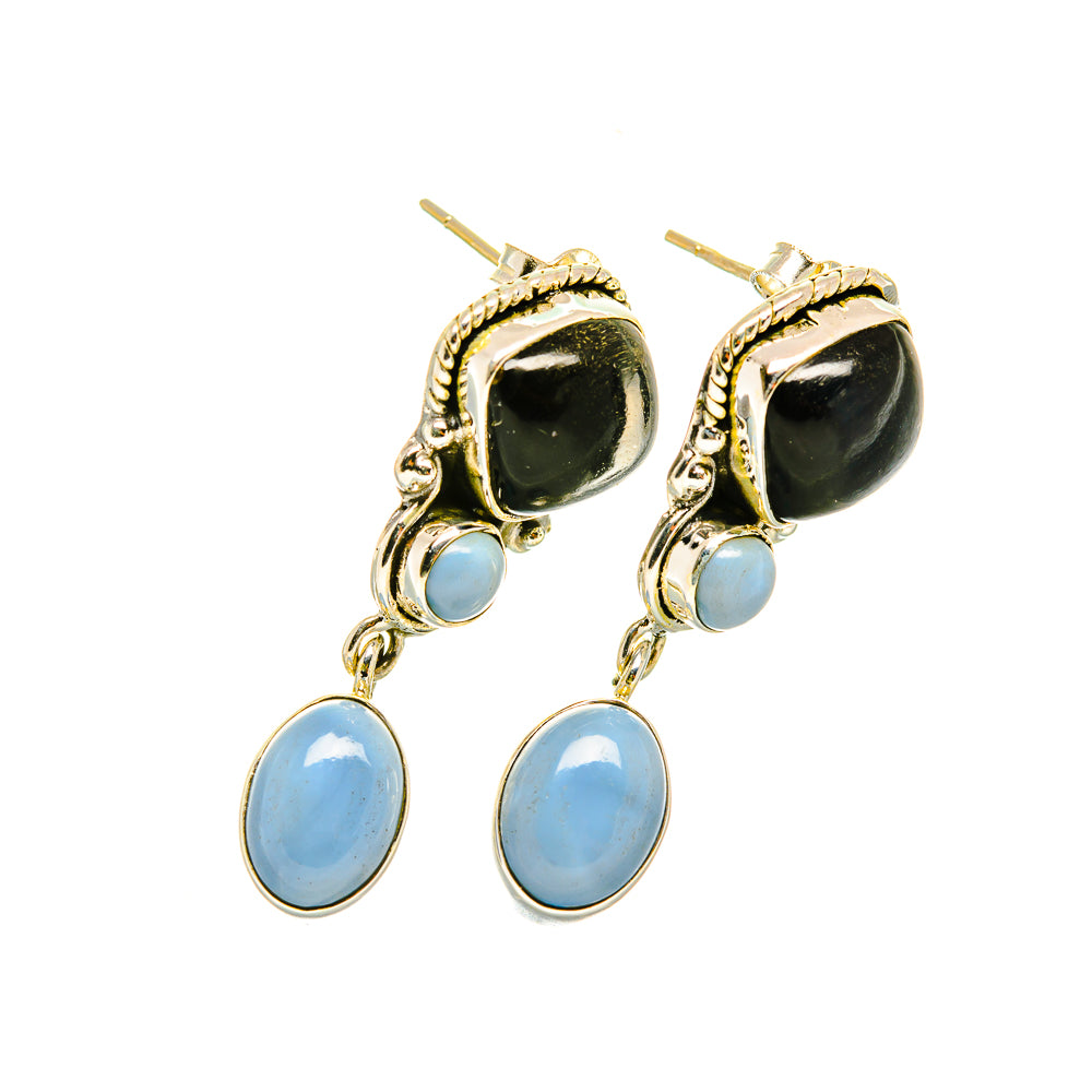 Owyhee Opal Earrings handcrafted by Anasilvercos - EARR418647