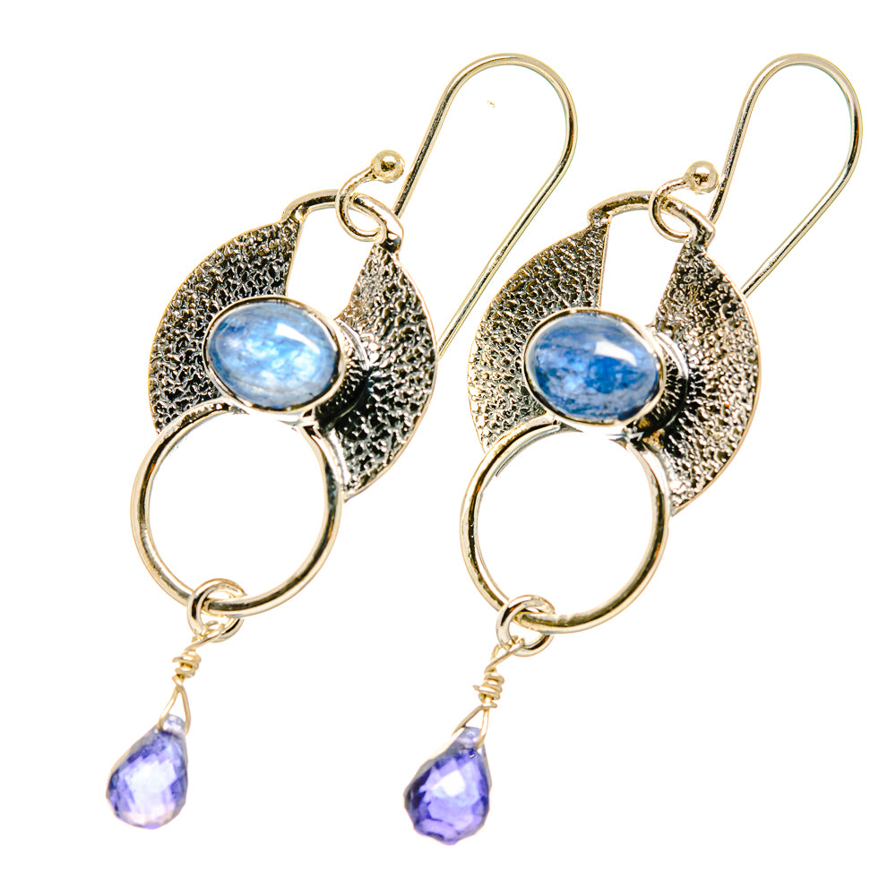 Kyanite Earrings handcrafted by Anasilvercos - EARR418700