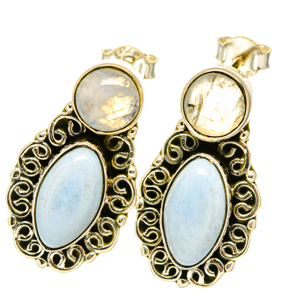 Owyhee Opal Earrings handcrafted by Anasilvercos - EARR418721