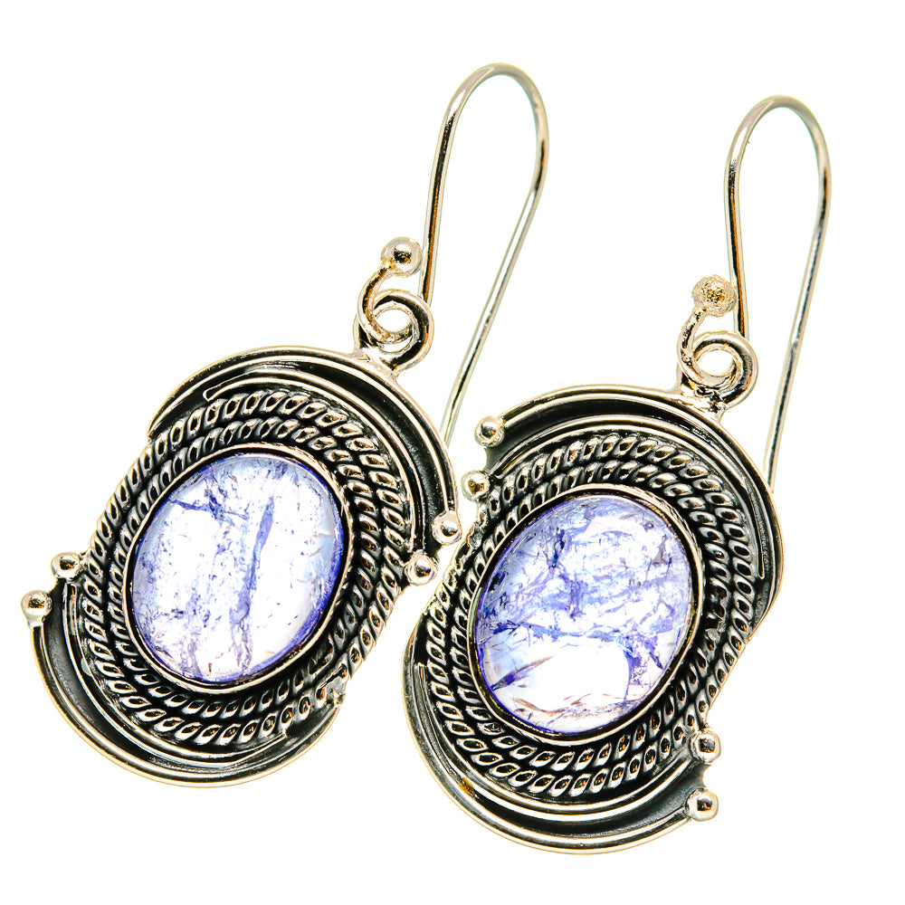 Tanzanite Earrings handcrafted by Anasilvercos - EARR418764