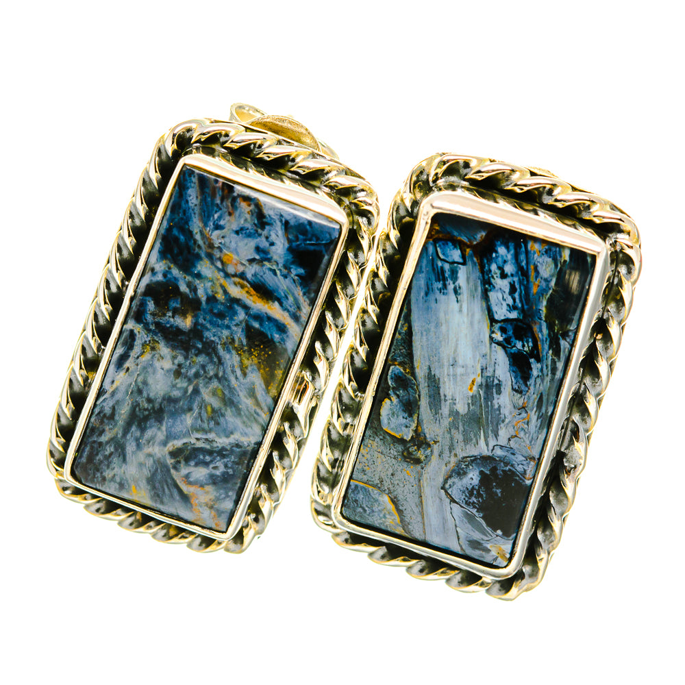 Pietersite Earrings handcrafted by Anasilvercos - EARR418782
