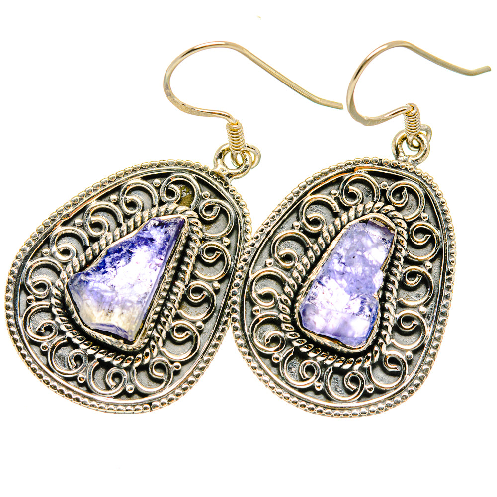 Tanzanite Earrings handcrafted by Anasilvercos - EARR418794