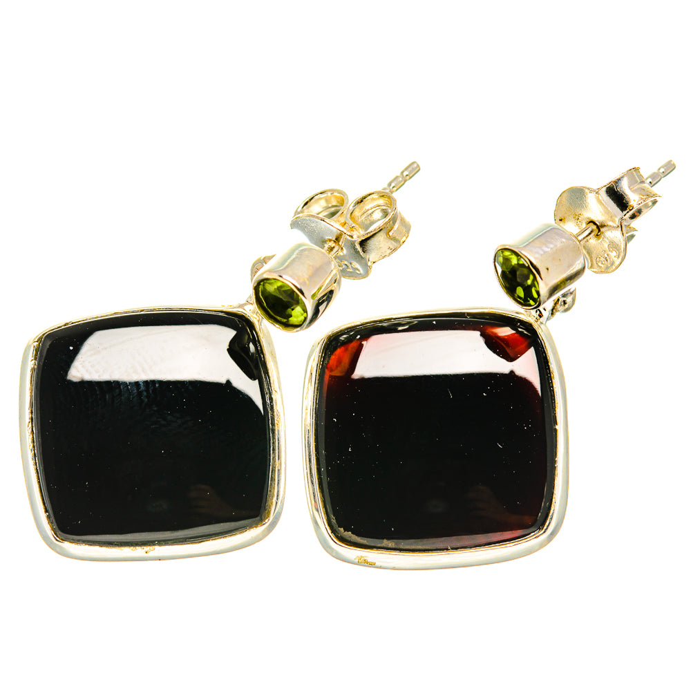 Black Onyx Earrings handcrafted by Anasilvercos - EARR418812