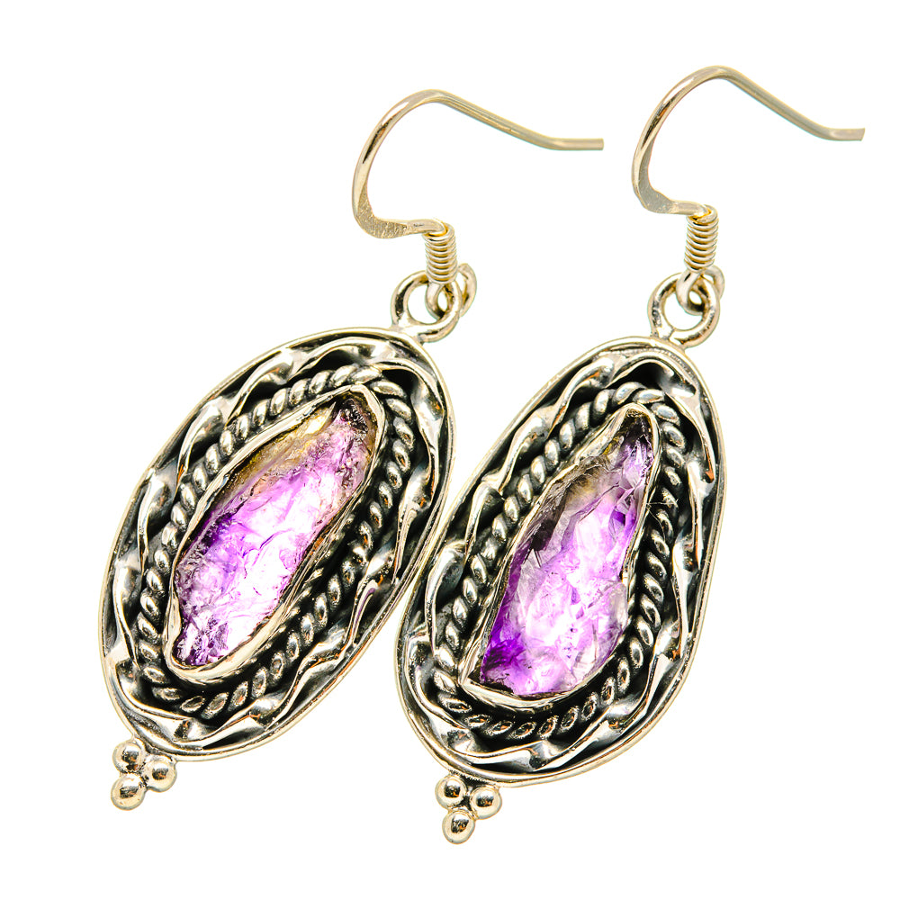 Amethyst Earrings handcrafted by Anasilvercos - EARR418816
