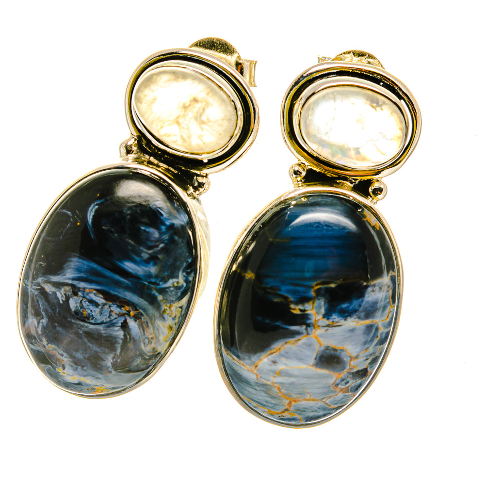 Pietersite Earrings handcrafted by Anasilvercos - EARR418844