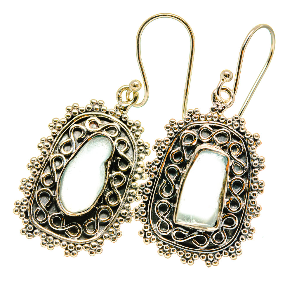 Aquamarine Earrings handcrafted by Anasilvercos - EARR418854