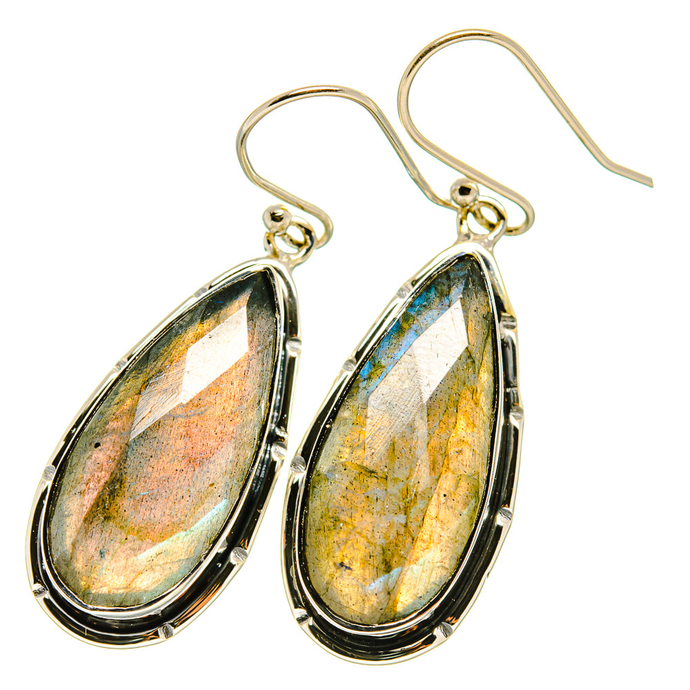 Labradorite Earrings handcrafted by Anasilvercos - EARR418921