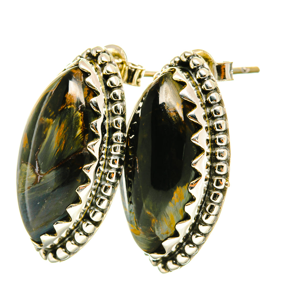 Pietersite Earrings handcrafted by Anasilvercos - EARR418926