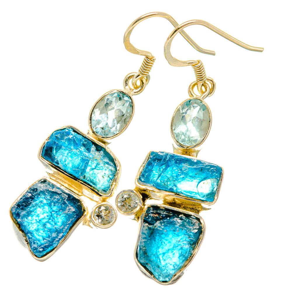 Apatite Earrings handcrafted by Anasilvercos - EARR418927