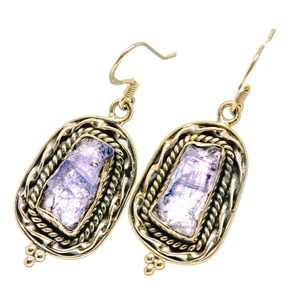 Tanzanite Earrings handcrafted by Anasilvercos - EARR418938