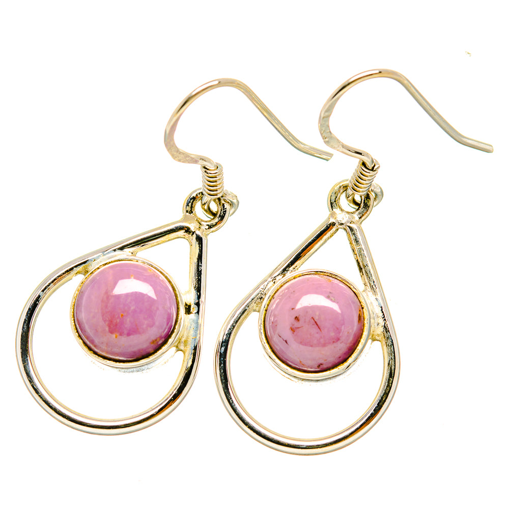 Phosphosiderite Earrings handcrafted by Anasilvercos - EARR418956