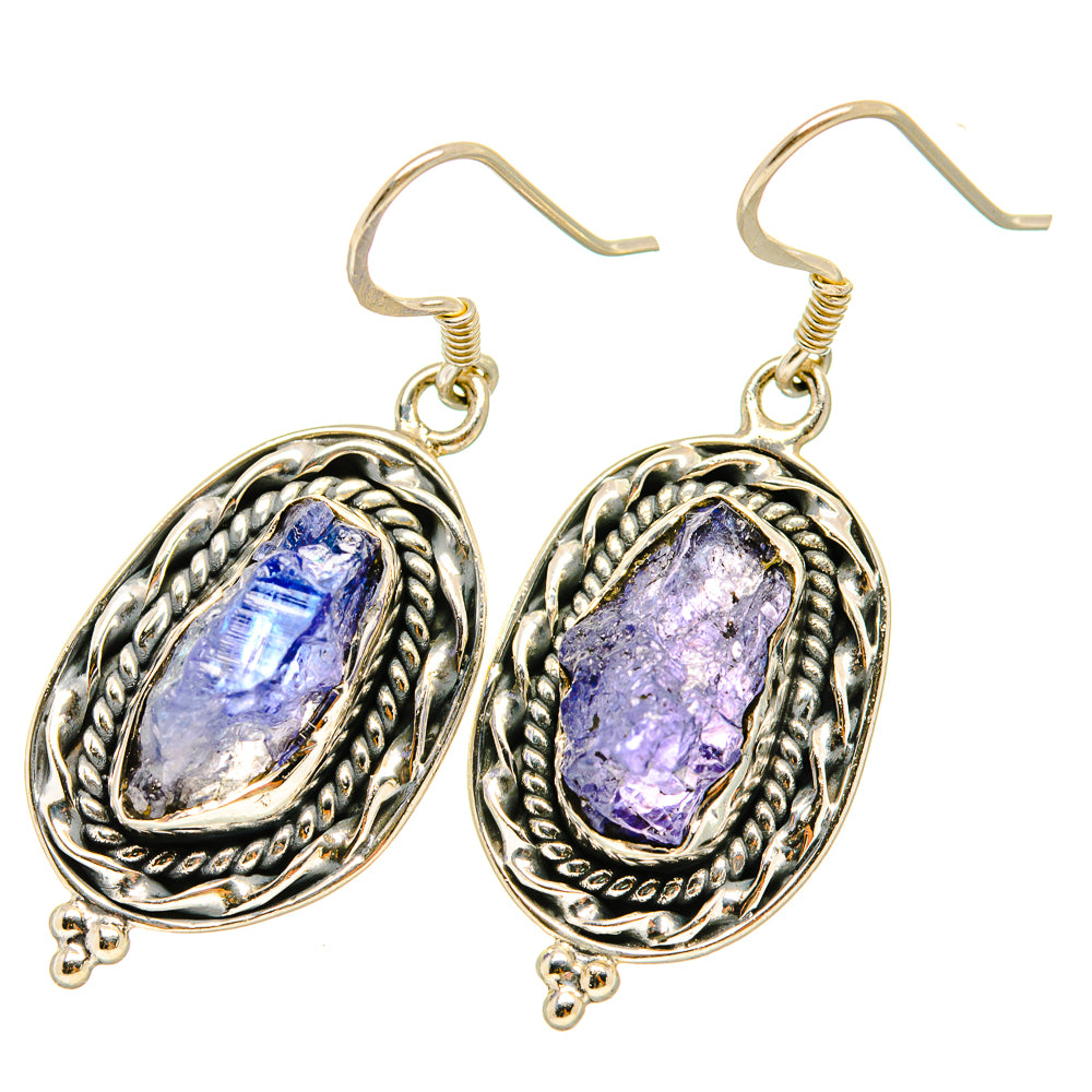 Tanzanite Earrings handcrafted by Anasilvercos - EARR418960