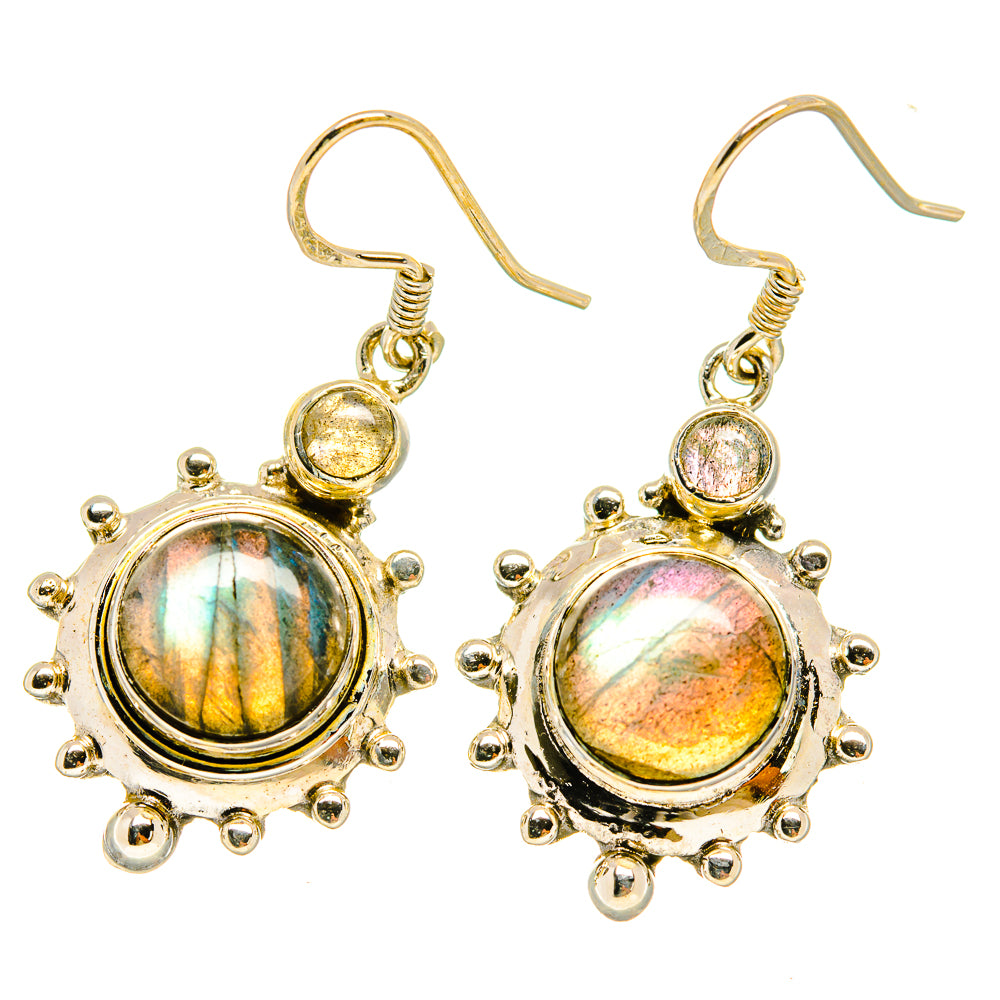 Labradorite Earrings handcrafted by Anasilvercos - EARR418975