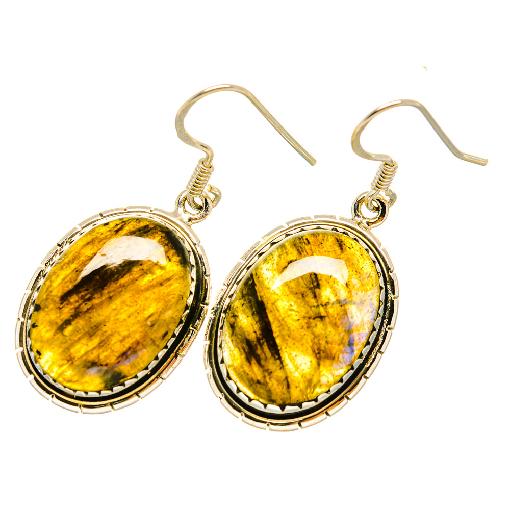 Labradorite Earrings handcrafted by Anasilvercos - EARR418976