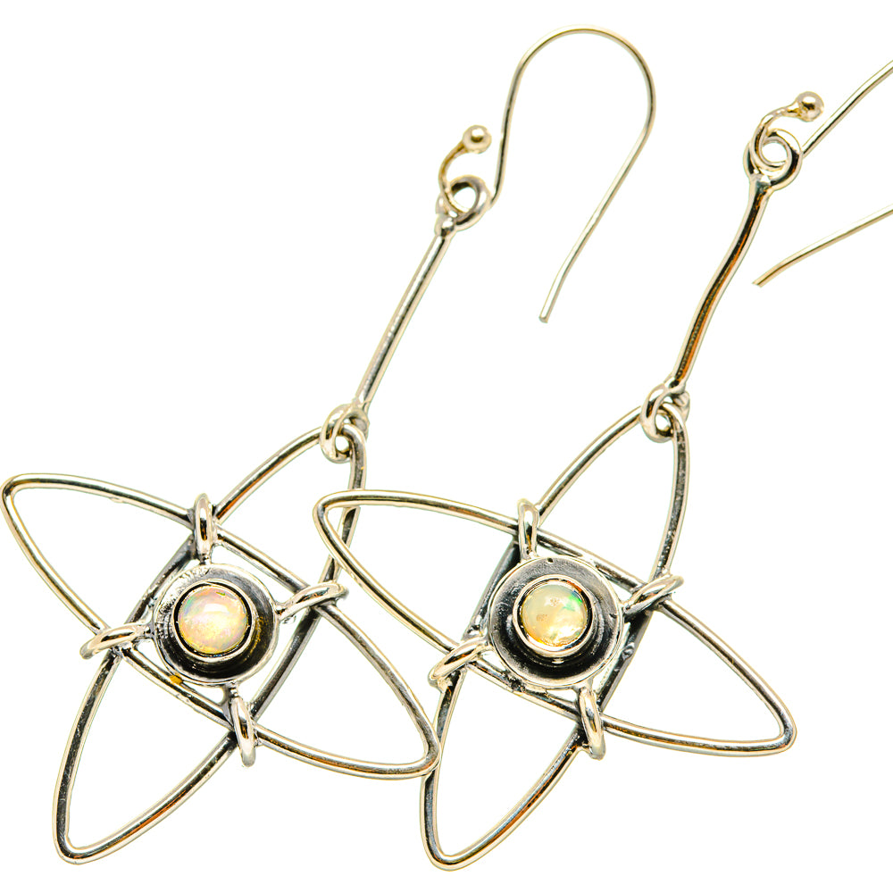 Ethiopian Opal Earrings handcrafted by Anasilvercos - EARR418984