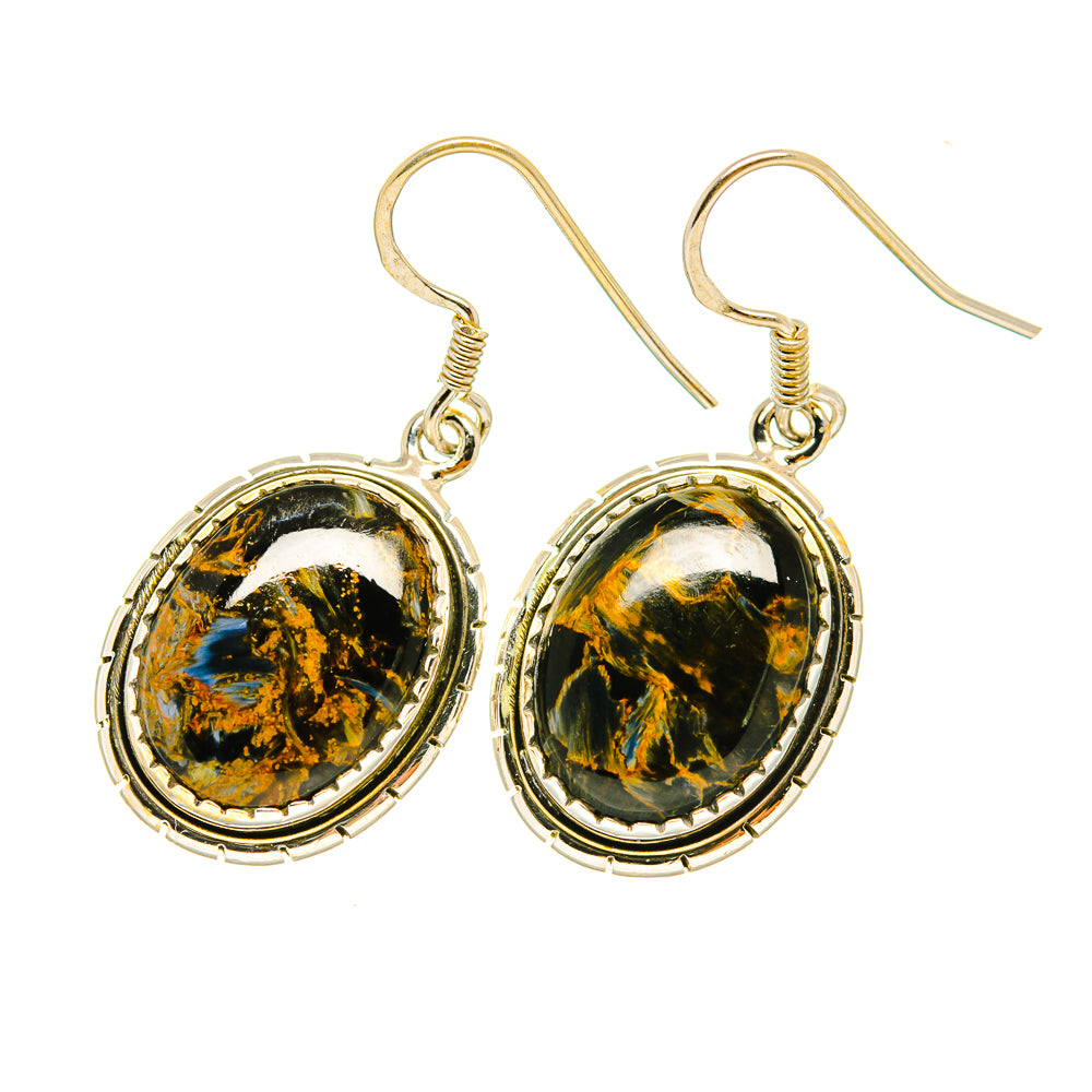 Pietersite Earrings handcrafted by Anasilvercos - EARR419004