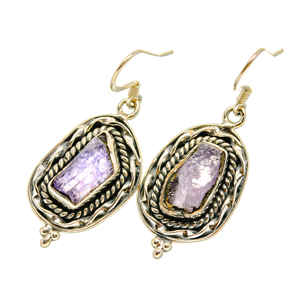 Tanzanite Earrings handcrafted by Anasilvercos - EARR419037