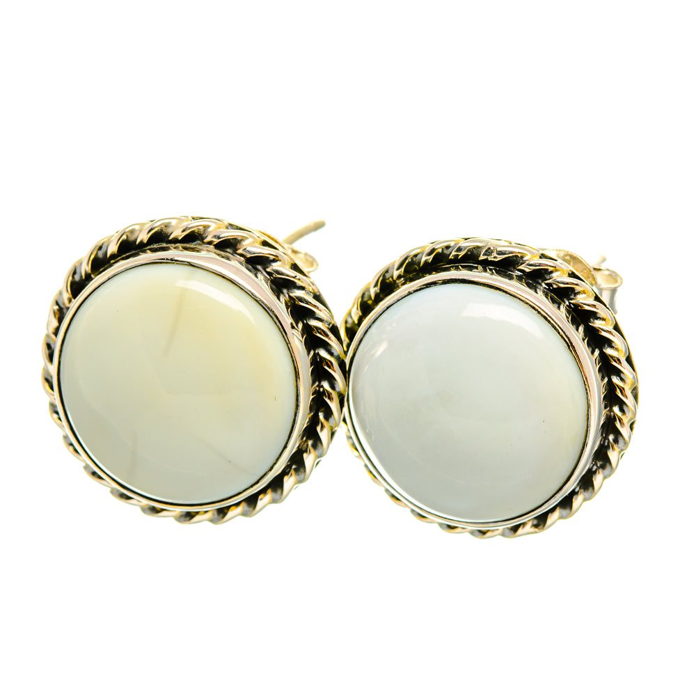 Owyhee Opal Earrings handcrafted by Anasilvercos - EARR419045