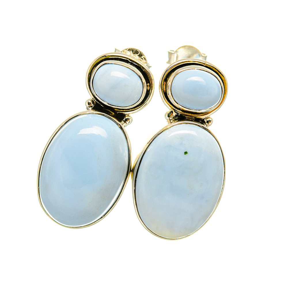 Owyhee Opal Earrings handcrafted by Anasilvercos - EARR419057