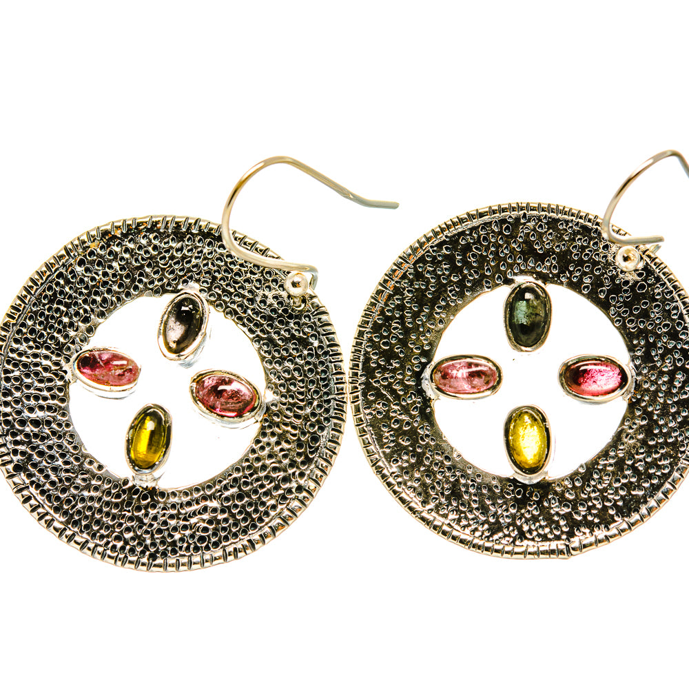 Tourmaline Earrings handcrafted by Anasilvercos - EARR419095
