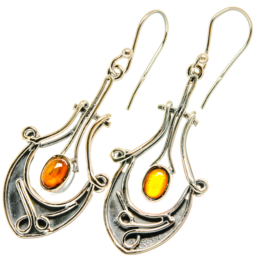 Carnelian Earrings handcrafted by Anasilvercos - EARR419133