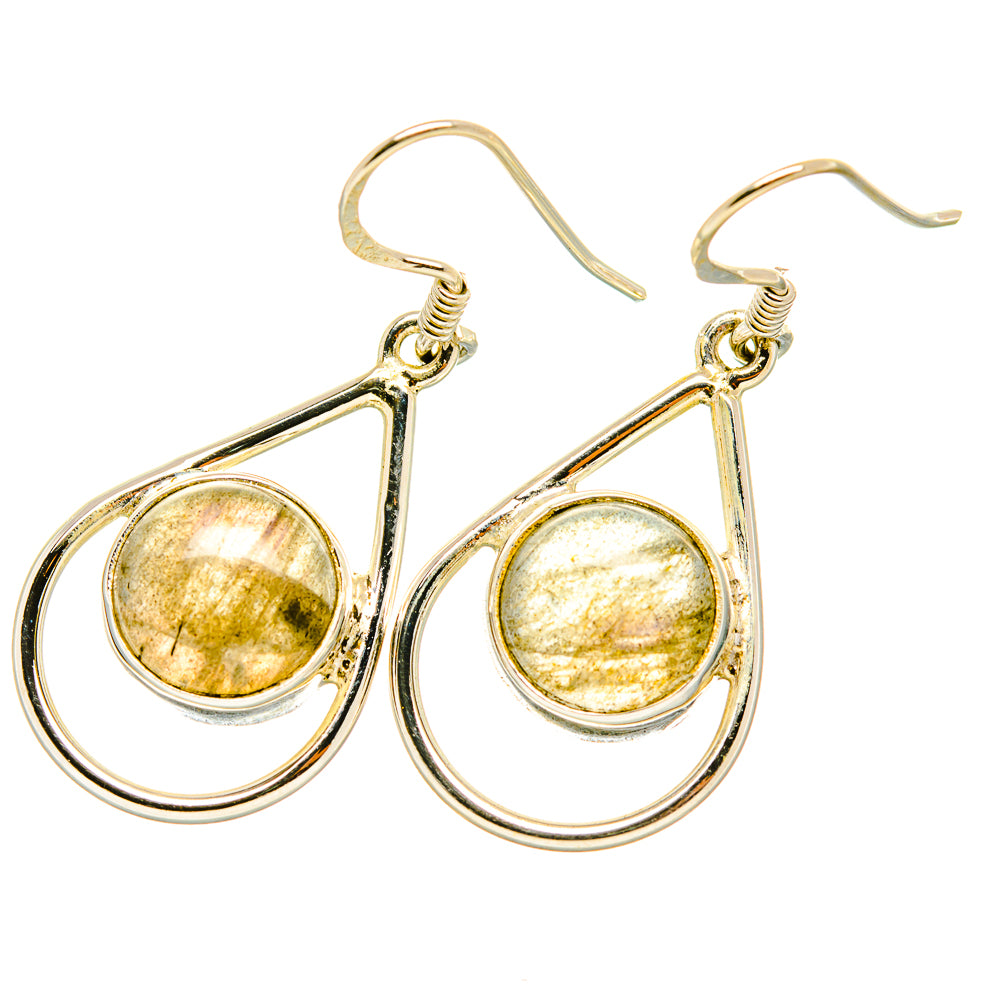 Labradorite Earrings handcrafted by Anasilvercos - EARR419138