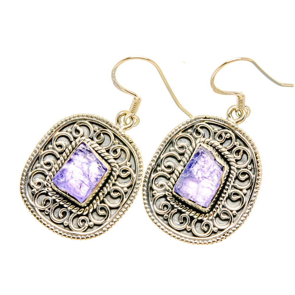 Tanzanite Earrings handcrafted by Anasilvercos - EARR419167