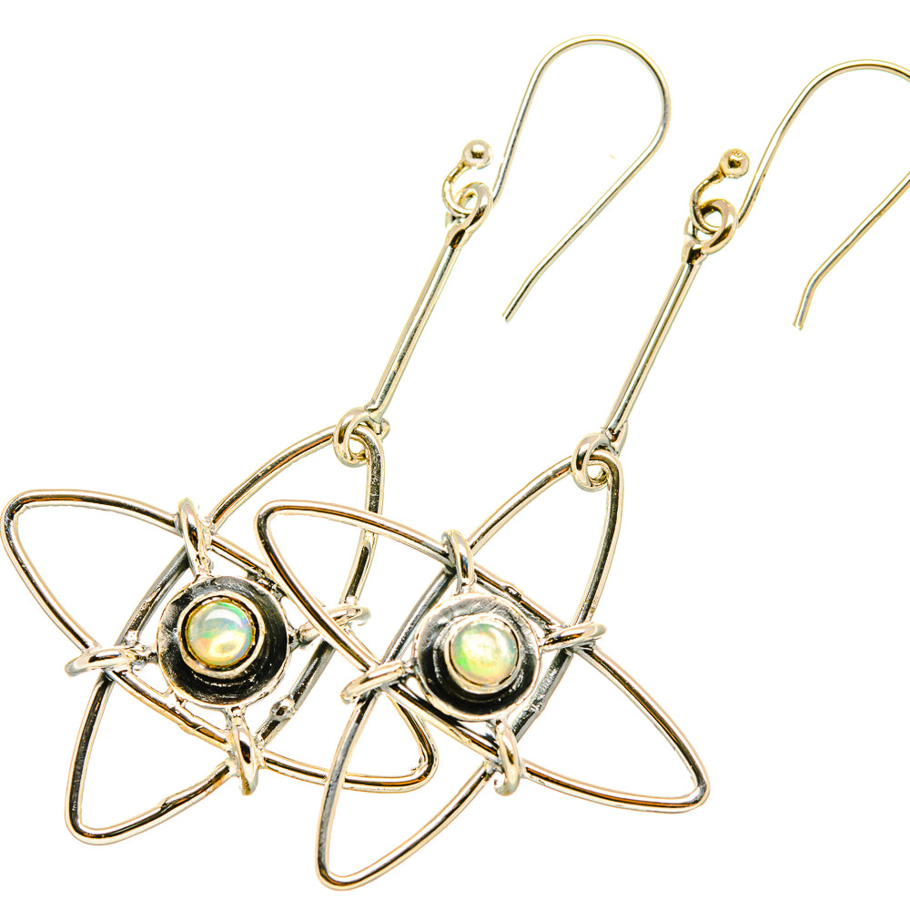 Ethiopian Opal Earrings handcrafted by Anasilvercos - EARR419172