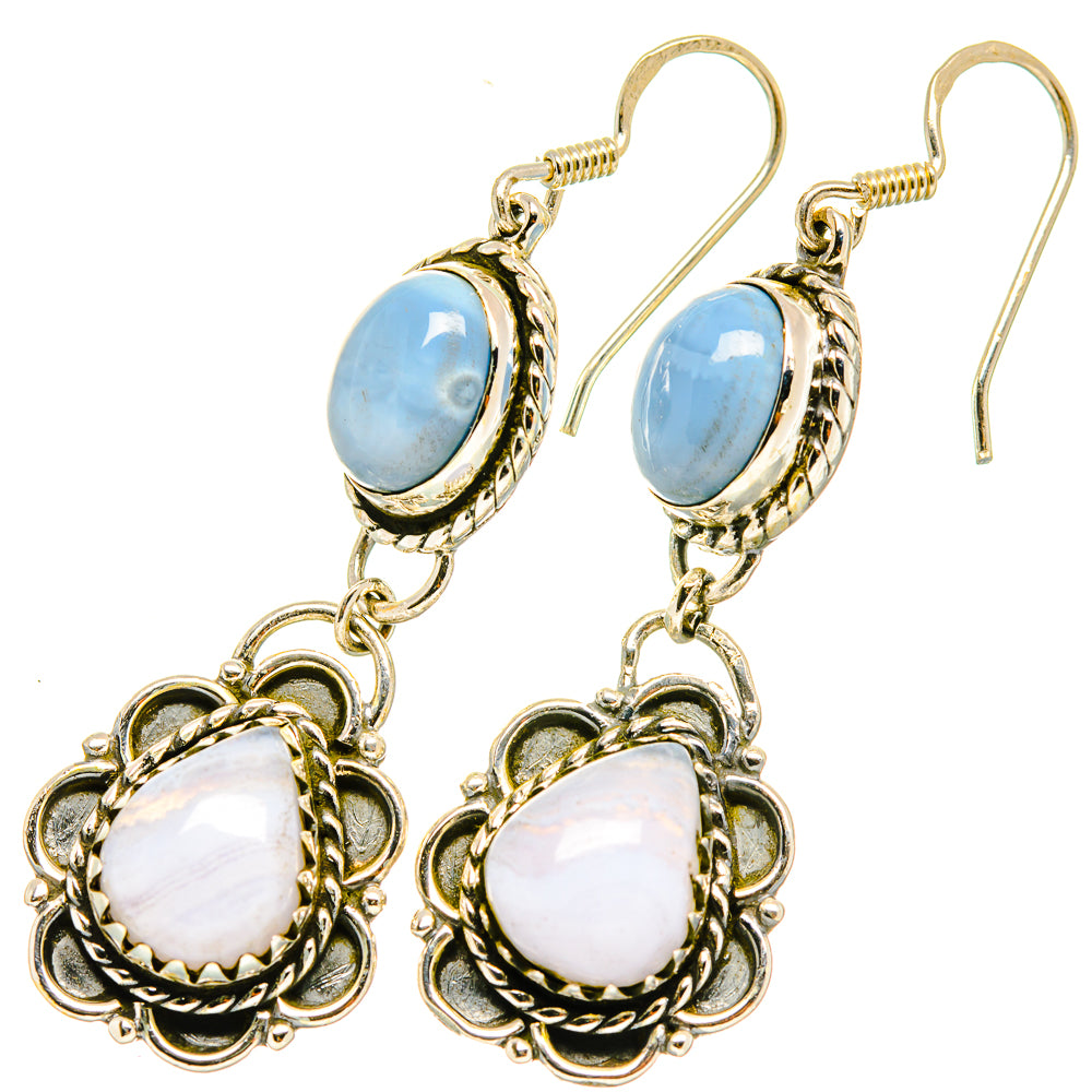 Owyhee Opal Earrings handcrafted by Anasilvercos - EARR419216
