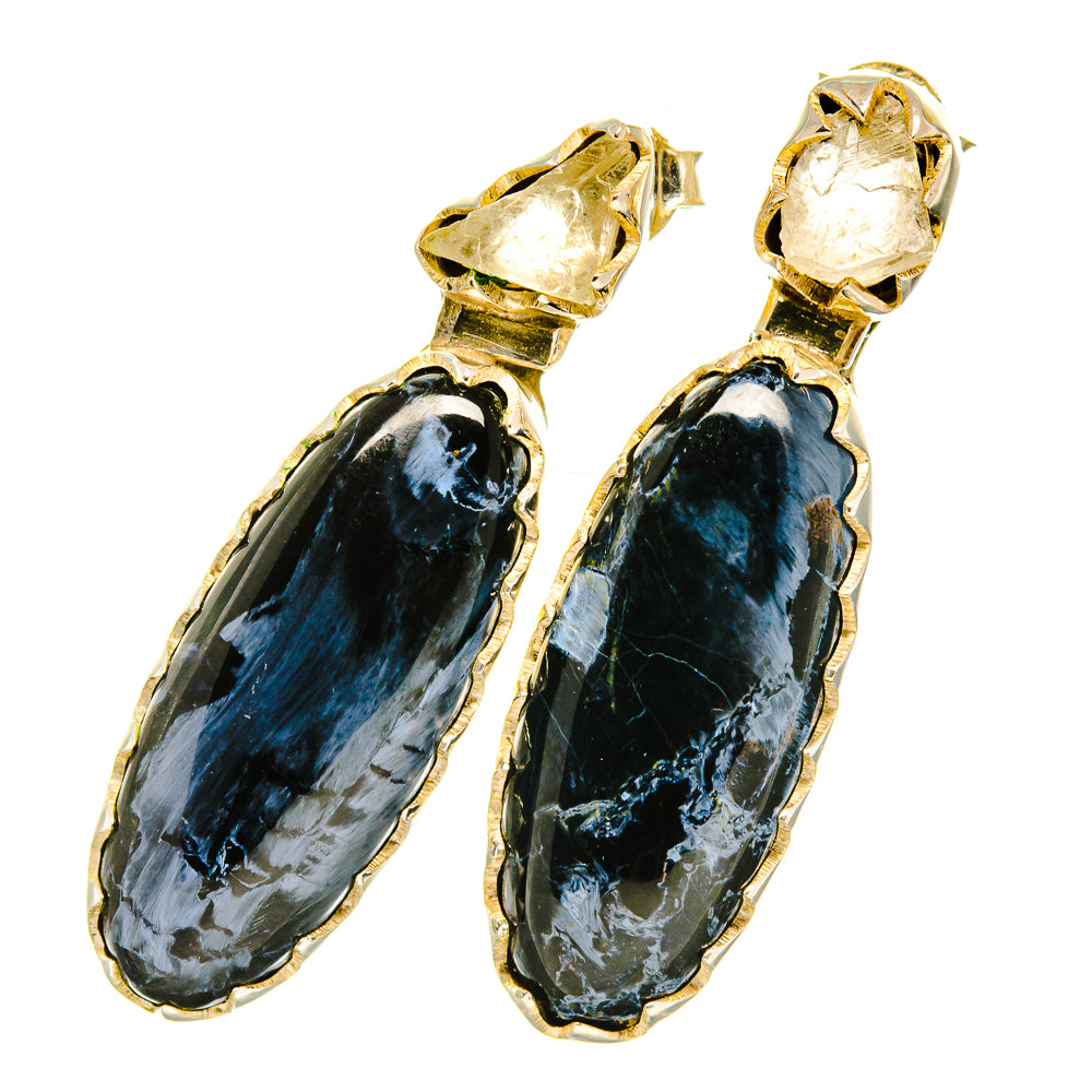 Pietersite Earrings handcrafted by Anasilvercos - EARR419239