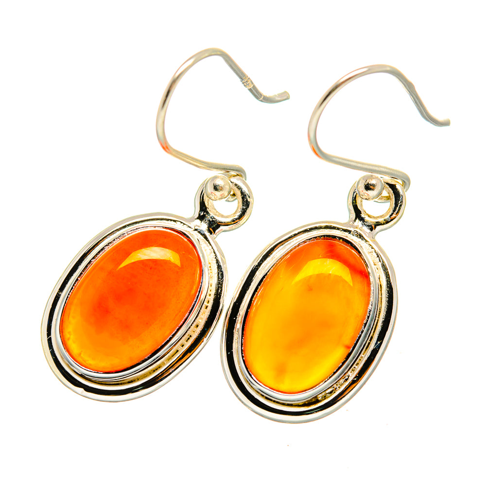 Carnelian Earrings handcrafted by Anasilvercos - EARR419363