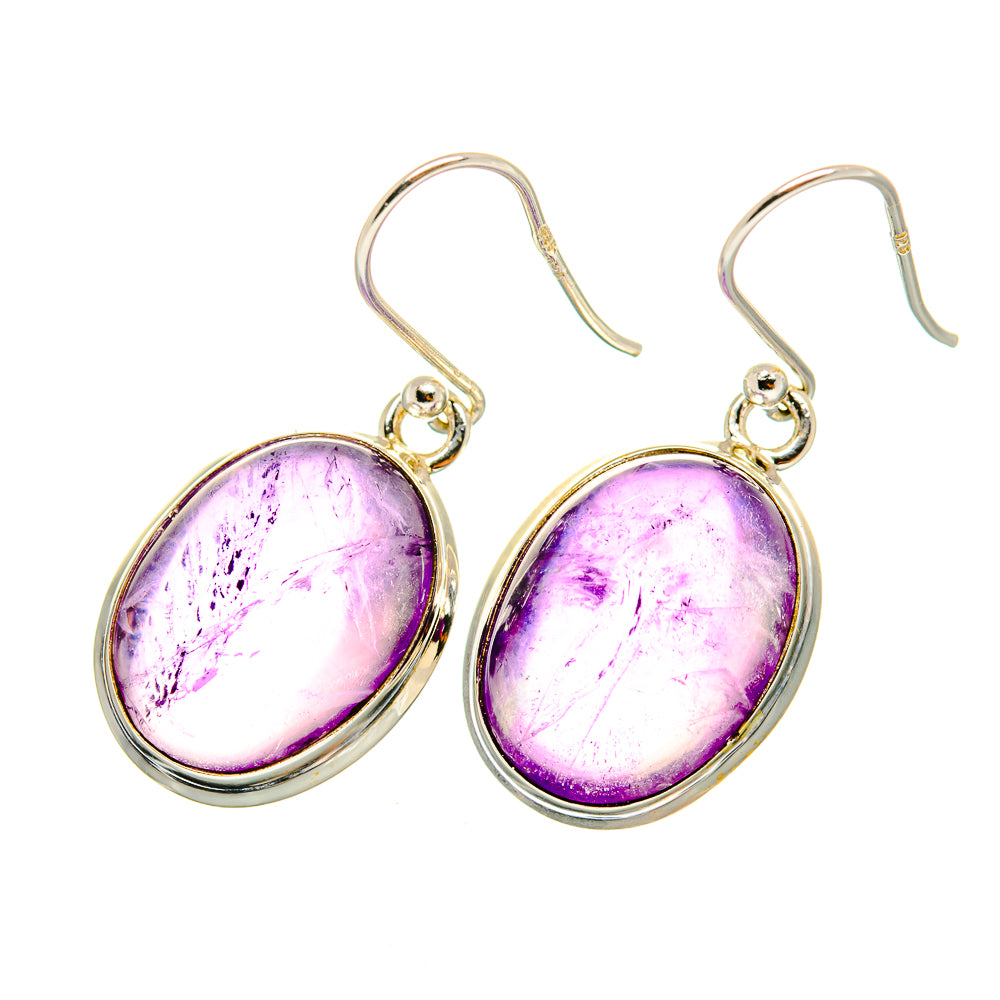Amethyst Earrings handcrafted by Anasilvercos - EARR419415