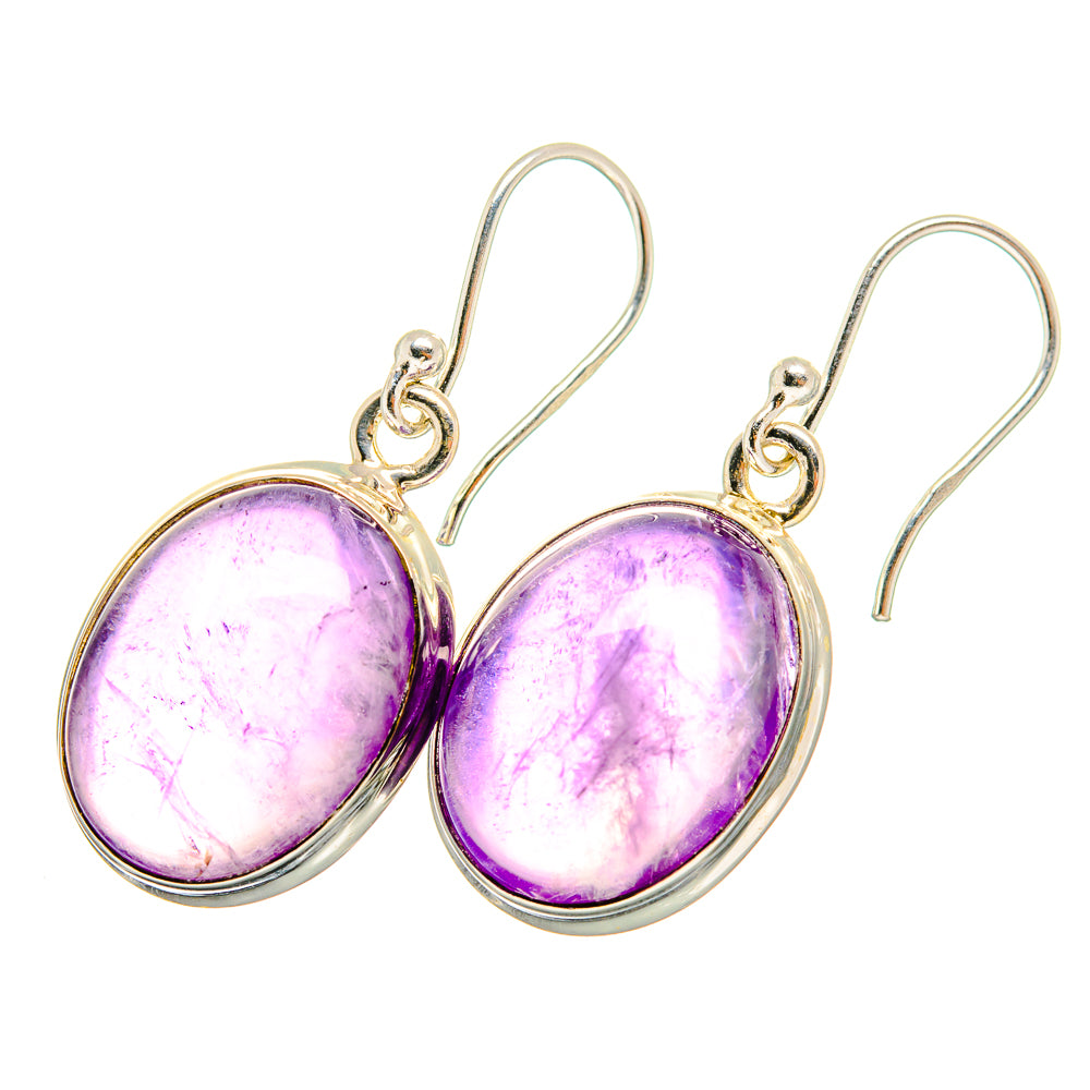 Amethyst Earrings handcrafted by Anasilvercos - EARR419452