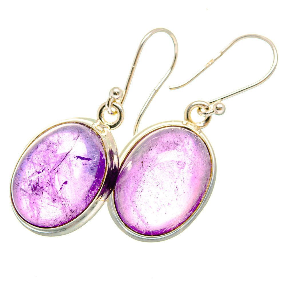 Amethyst Earrings handcrafted by Anasilvercos - EARR419544