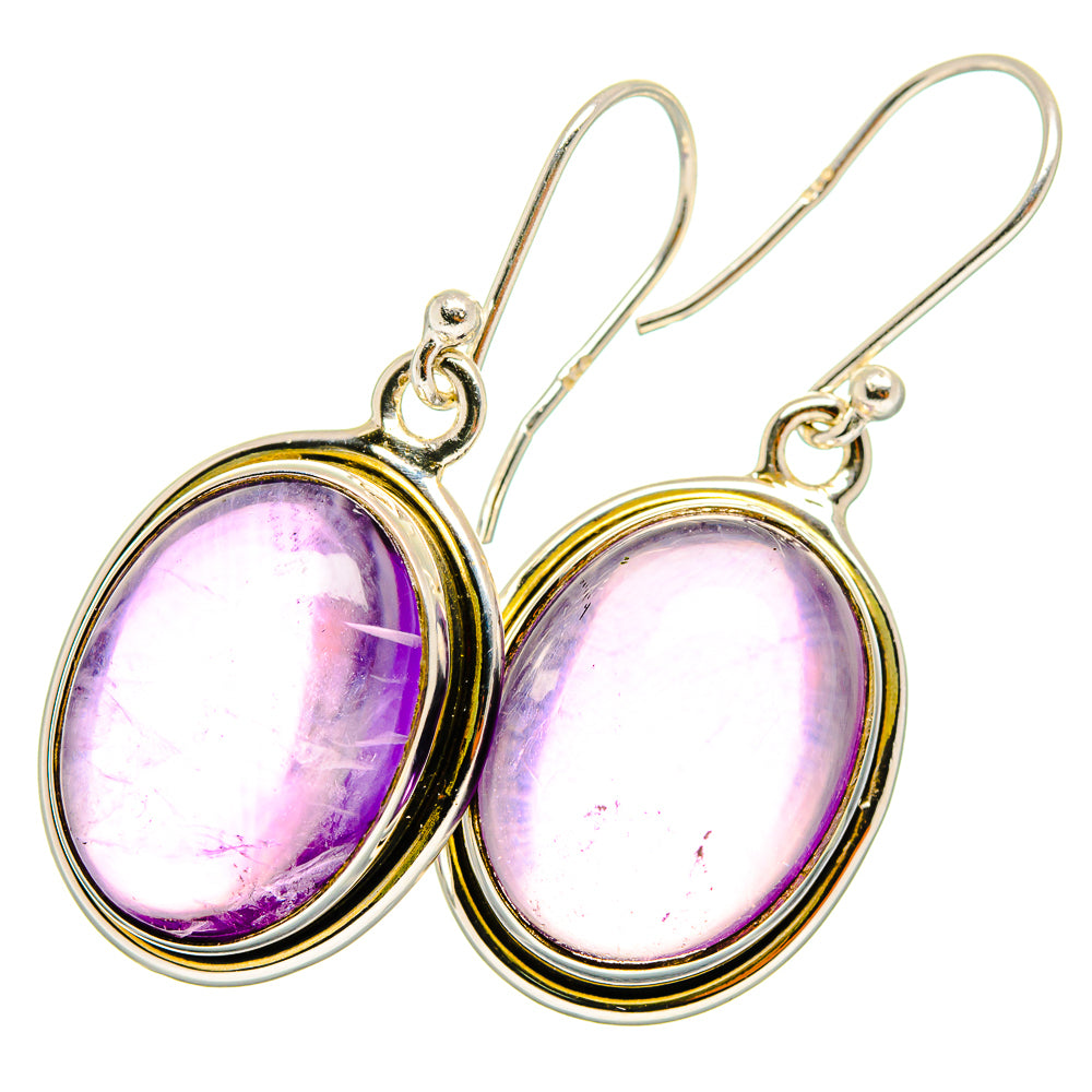 Amethyst Earrings handcrafted by Anasilvercos - EARR419606