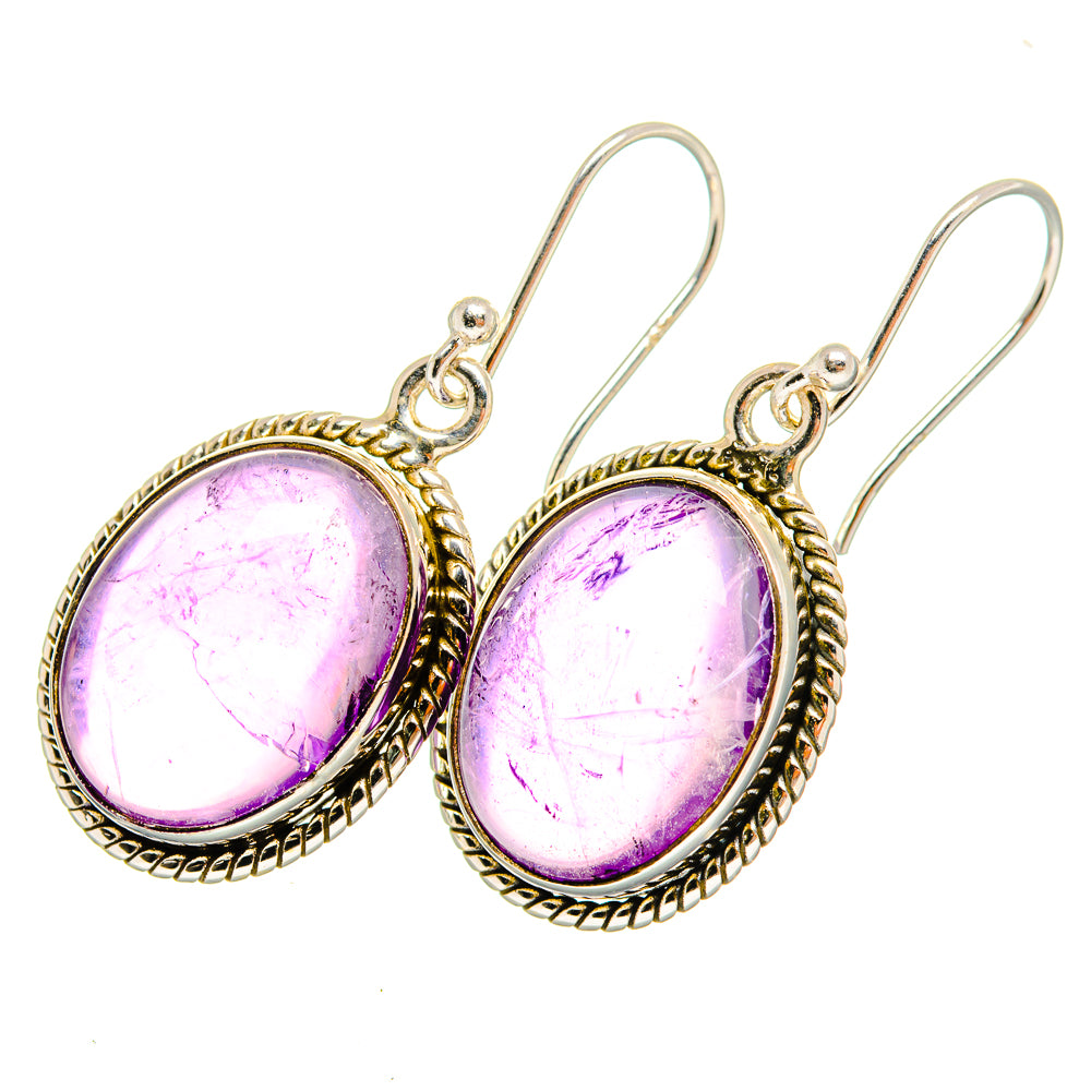 Amethyst Earrings handcrafted by Anasilvercos - EARR419621