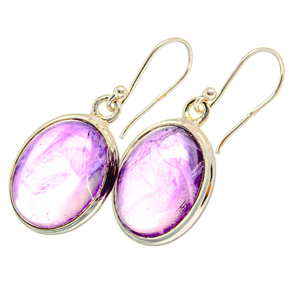 Amethyst Earrings handcrafted by Anasilvercos - EARR419694