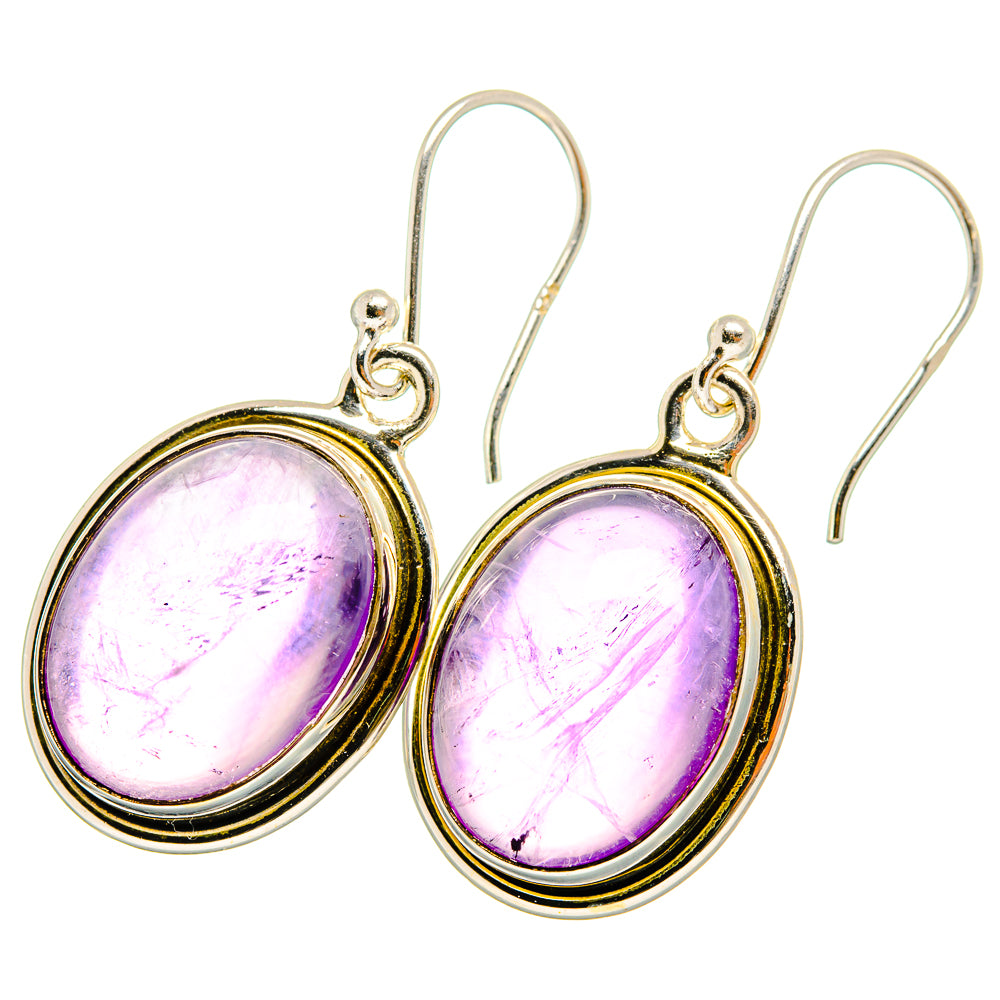 Amethyst Earrings handcrafted by Anasilvercos - EARR419699
