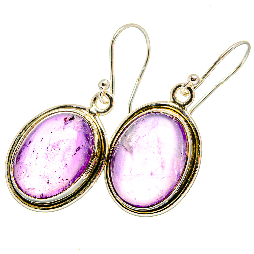 Amethyst Earrings handcrafted by Anasilvercos - EARR419724