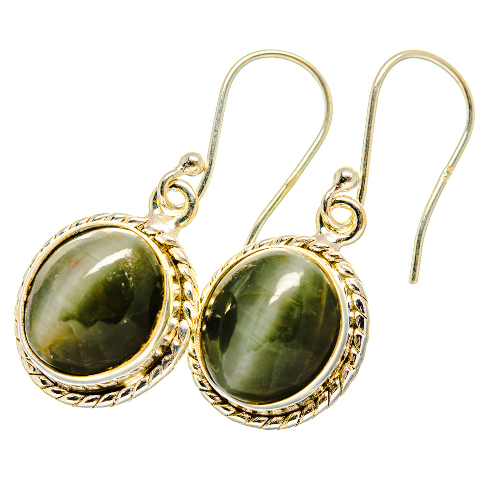 Cat's Eye Earrings handcrafted by Anasilvercos - EARR419751