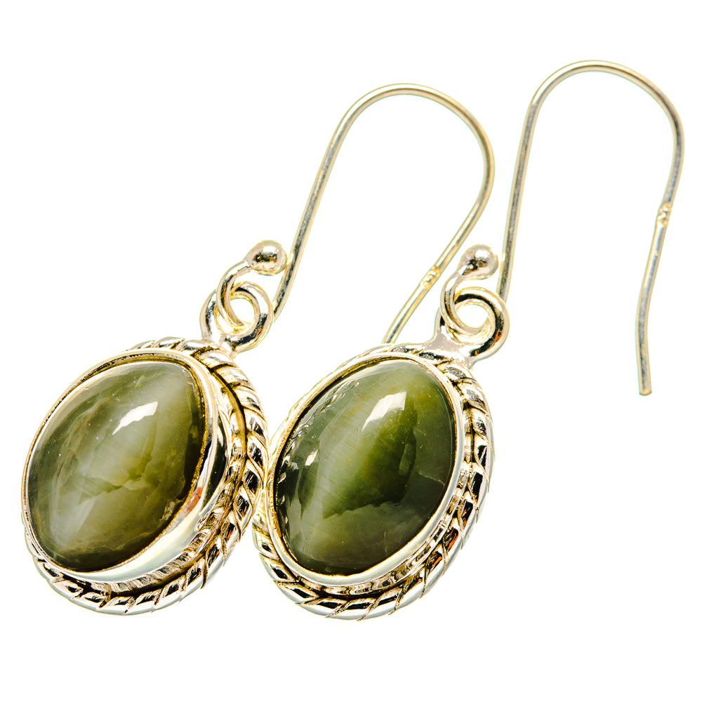 Cat's Eye Earrings handcrafted by Anasilvercos - EARR419753