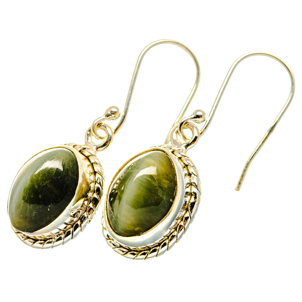 Cat's Eye Earrings handcrafted by Anasilvercos - EARR419755