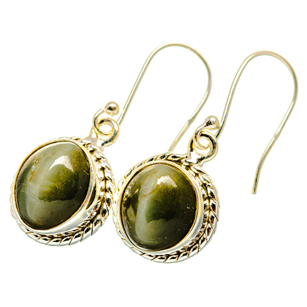 Cat's Eye Earrings handcrafted by Anasilvercos - EARR419758