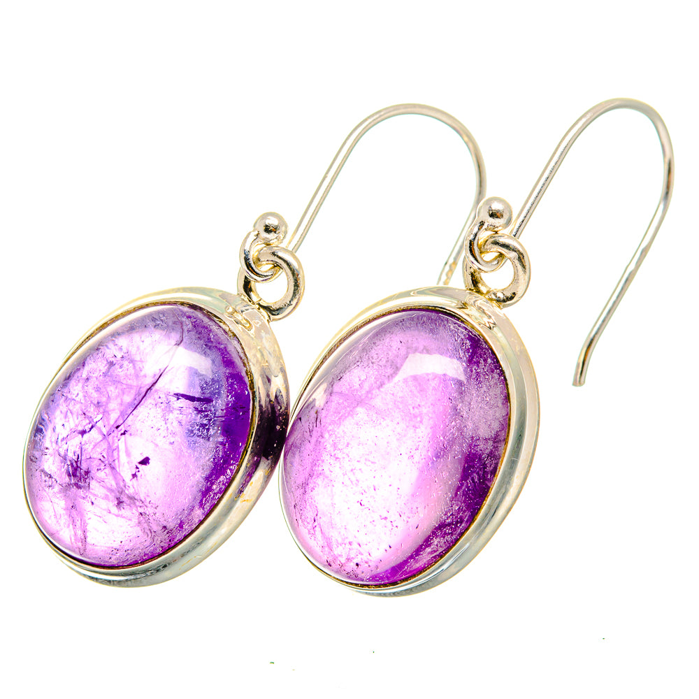 Amethyst Earrings handcrafted by Anasilvercos - EARR419787