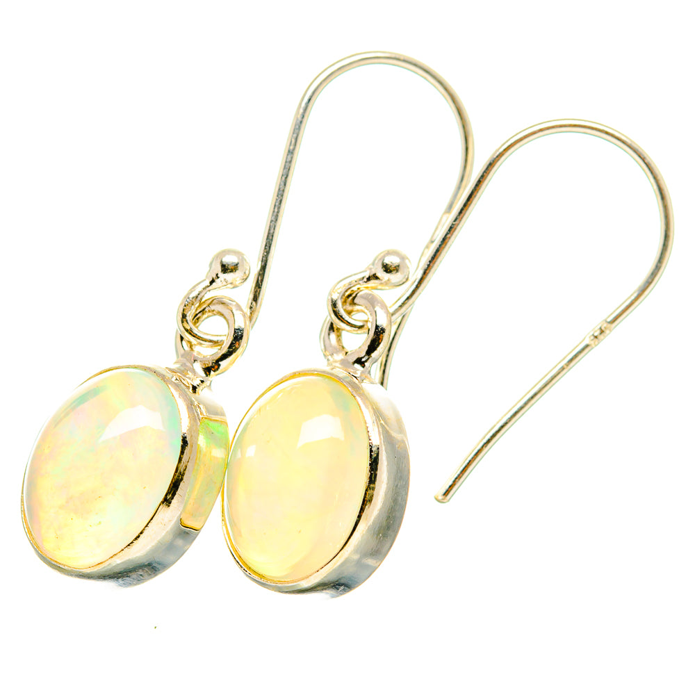 Ethiopian Opal Earrings handcrafted by Anasilvercos - EARR419798